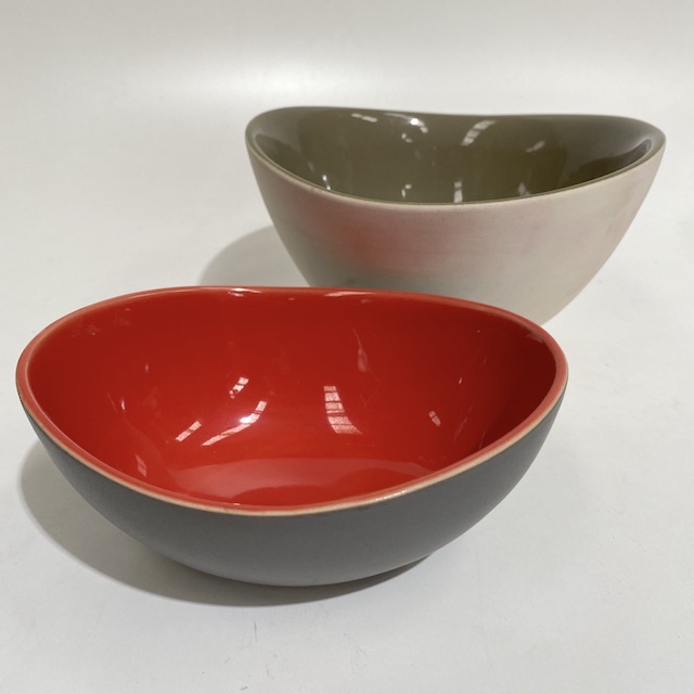 BOWL, 1950s Kidney Shape